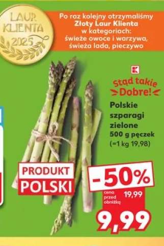 Szparagi zielone polskie
