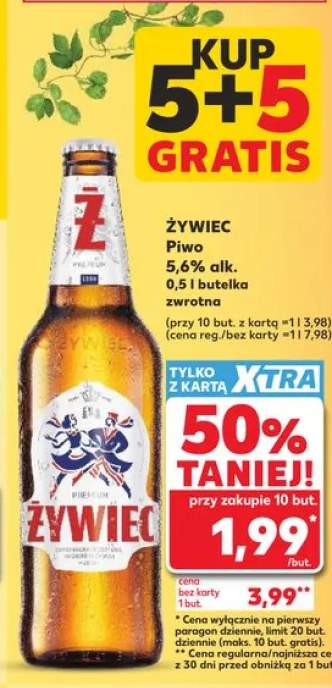 Piwo Żywiec 5,6% alk.