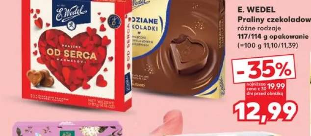 Praliny czekoladowe Od Serca Karmelove