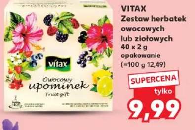 Zestaw herbatek ziołowych