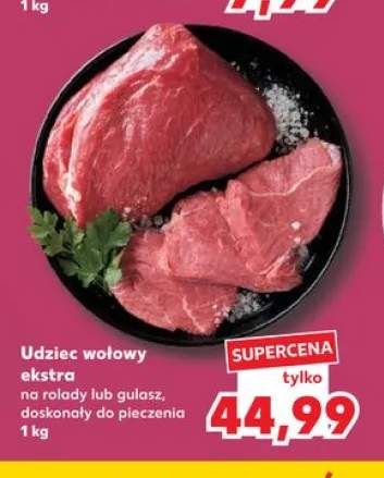 Udziec wołowy ekstra na rolady lub gulasz doskonały do pieczenia