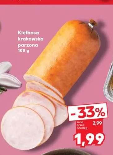 Kiełbasa krakowska parzona