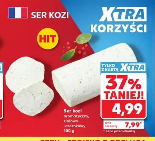 Ser kozi aromatyczny ziołowo-czosnkowy