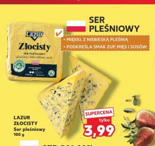 Ser pleśniowy Złocisty Lazur