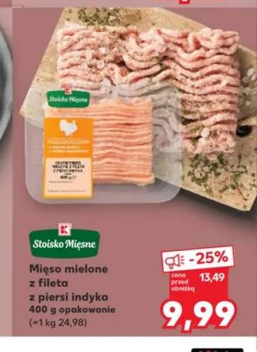Mięso mielone z fileta z piersi indyka Stoisko Mięsne