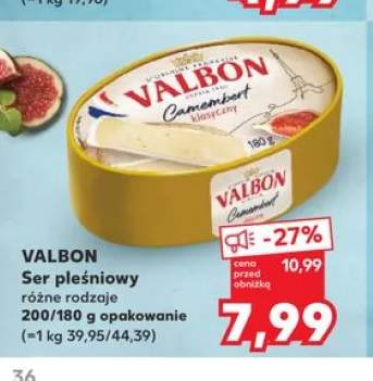 Ser pleśniowy Valbon Camembert klasyczny