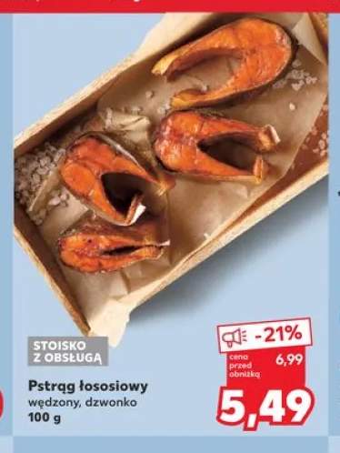 Pstrąg łososiowy wędzony dzwonko