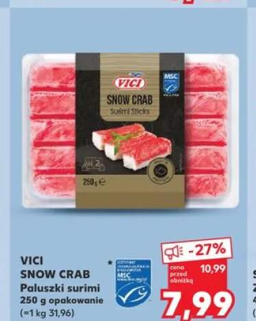 Paluszki surimi Snow Crab Vici