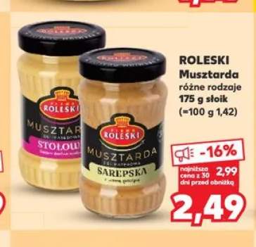 Musztarda ROLESKI sarepska