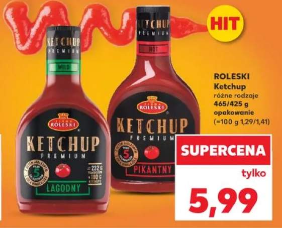 Ketchup łagodny Roleski