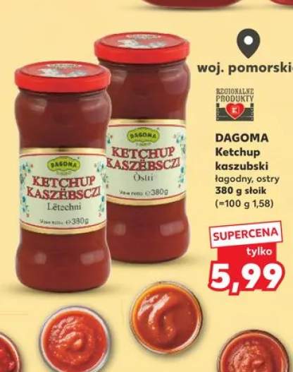 Ketchup kaszubski łagodny Dagoma