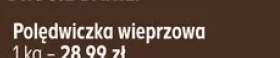 Polędwiczka wieprzowa