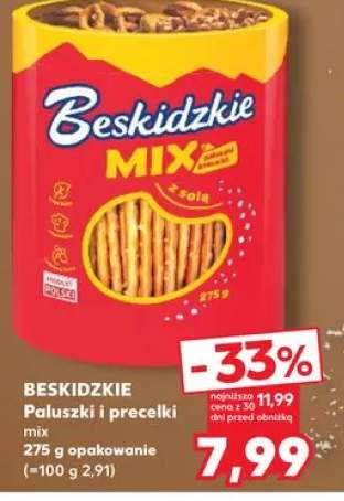 Paluszki i precelki mix Beskidzkie