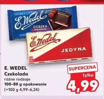 Czekolada E. WEDEL Gorzka Wiśniowa