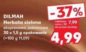 Herbata zielona ekspresowa jaśminowa DILMAH