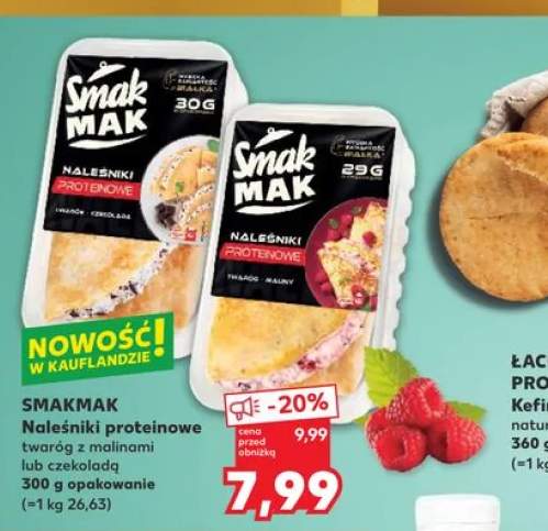 Naleśniki proteinowe SMAKMAK z czekoladą
