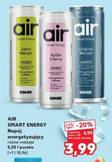Napój energetyzujący Air Smart Energy Kyoto Cherry
