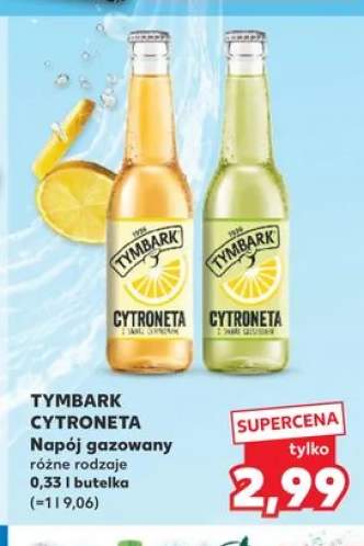 Napój gazowany TYMBARK CYTRONETA