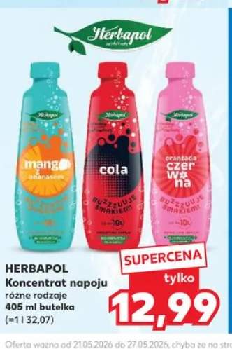 Koncentrat napoju HERBAPOL cola