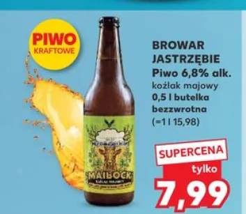 Piwo Browar Jastrzębie koźlak majowy 6,8% alk. 0,5l