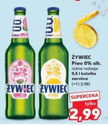 Piwo bezalkoholowe Żywiec Lemonż
