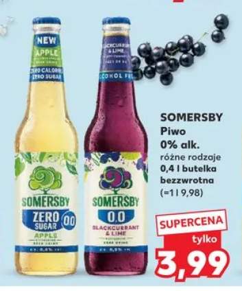 Piwo bezalkoholowe Somersby Blackcurrant & Lime