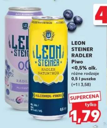 Piwo bezalkoholowe Leon Steiner Radler