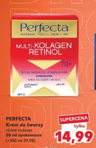Krem do twarzy PERFECTA Multi-Kolagen Retinol 70+