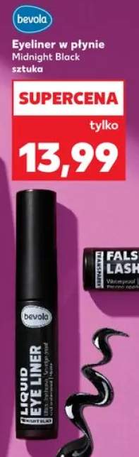 Eyeliner w płynie bevola Midnight Black