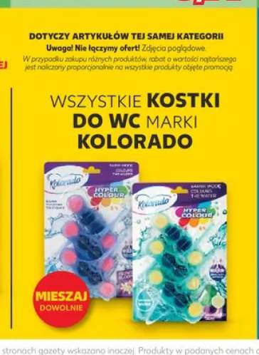 Kostka do WC Kolorado Hyper Colour