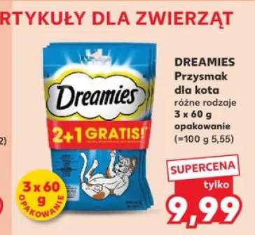 Przysmak dla kota DREAMIES 3-pak 60g