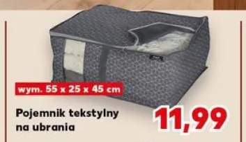 Pojemnik tekstylny na ubrania wym. 55x25x45cm