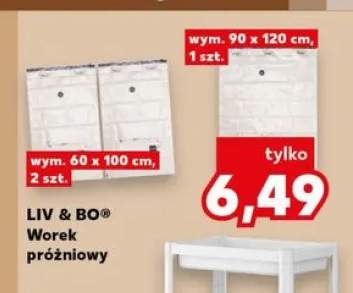 Worek próżniowy LIV & BO wym. 90x120cm