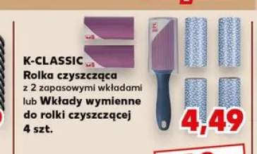Rolka czyszcząca K-CLASSIC z 2 zapasowymi wkładami