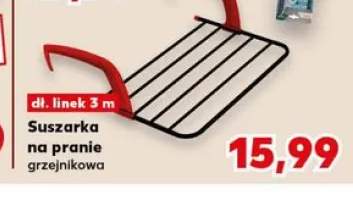 Suszarka na pranie grzejnikowa dł. linek 3m