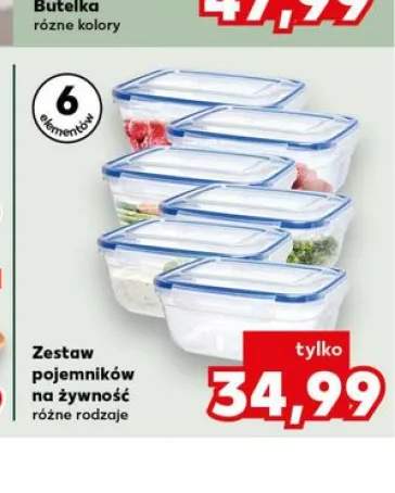 Zestaw pojemników na żywność