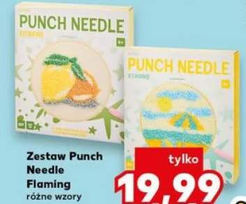 Zestaw Punch Needle Flaming