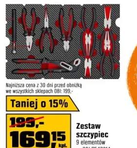 zestaw szczypiec