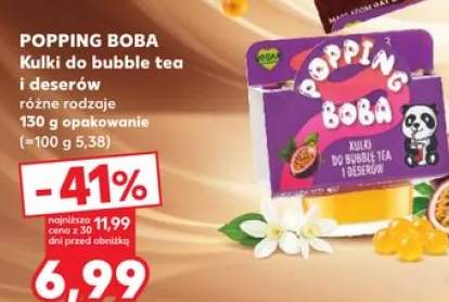Kulki do bubble tea i deserów POPPING BOBA