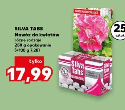 Nawóz do kwiatów Silva Tabs