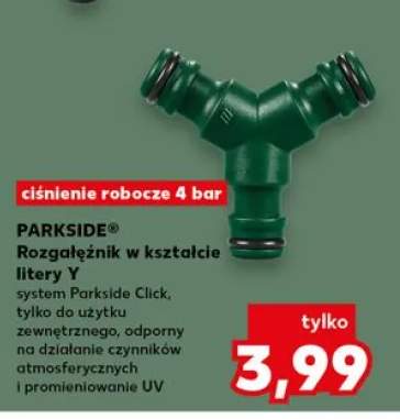 Rozgałęźnik w kształcie litery Y PARKSIDE