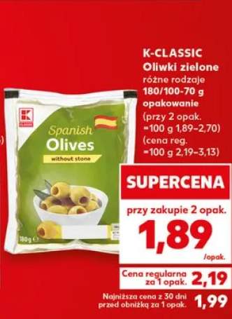 Oliwki zielone K-Classic