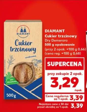 Cukier trzcinowy Dry Demerara Diamant