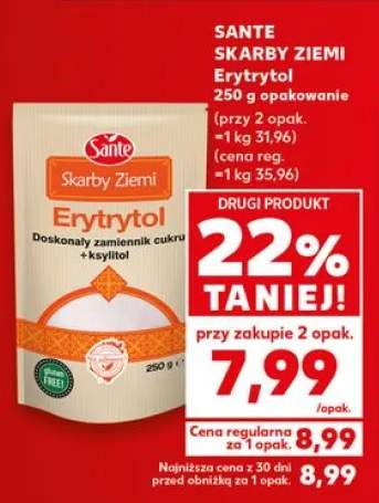 Erytrytol Sante Skarby Ziemi