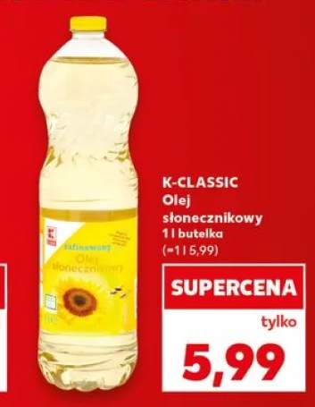 Olej słonecznikowy K-Classic