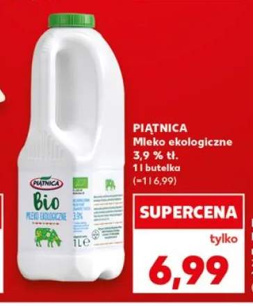 Mleko ekologiczne 3,9% tt. Piątnica
