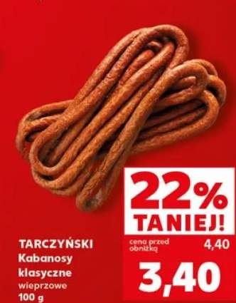Kabanosy klasyczne wieprzowe Tarczyński