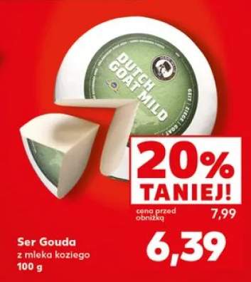 Ser Gouda z mleka koziego Dutch Goat