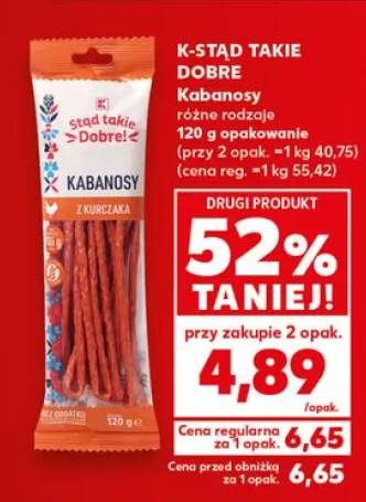 Kabanosy z kurczaka Stąd Takie Dobre!
