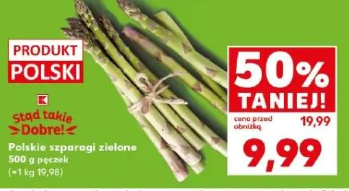 Polskie szparagi zielone